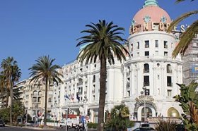 Hotel Negresco on Promenade des Anglais