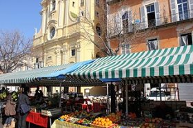 Market in Cours saleya