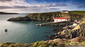 St Justinians in Pembrokeshire from the coastal path. Pic: Mari Owen Photography
